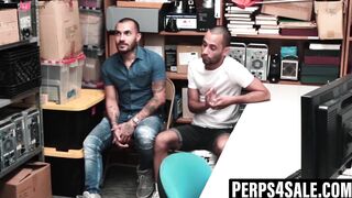 Thugged-Out Jock Asspounding - Back Room Bareback Butt Fuck