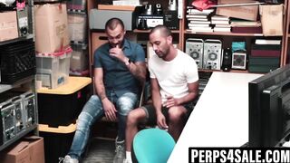 Thugged-Out Jock Asspounding - Back Room Bareback Butt Fuck