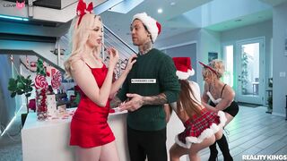 College Girls' Christmas Party Turns Into Wild Orgy