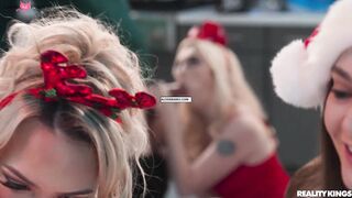 College Girls' Christmas Party Turns Into Wild Orgy