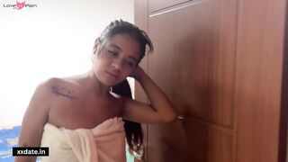 Step-Brother Creeps On Me While Taking A Bath - Hot Stepsister Gets Fucked