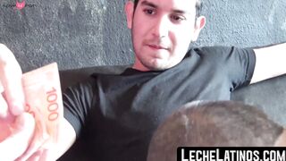 Tatted-Up Straight Guy Fucked Raw By Big Dick Latin Stud For Cash