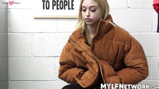 Teen Step-Sisters Share Their Hot Older Brother's Dick In Threesome