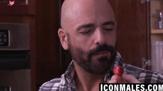 Bald Daddy Submitting To His Best Friend In A Raw Hardcore Scene