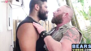 Big Bear's Cub Fucks Himself Raw - Anal Sex With A Dildo