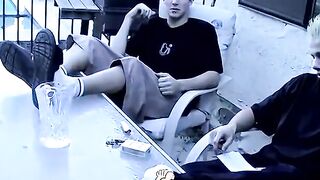 Foot Worship - Kitchen Cleanup with Dirty Feet & Asses