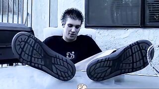 Foot Worship - Kitchen Cleanup with Dirty Feet & Asses