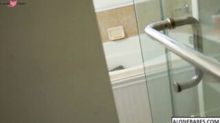 Lanah Rhodes Slip-In Secret Affair - POV Blowjob & Creampie