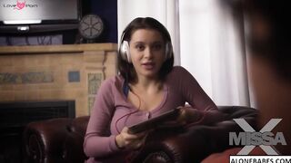 Sisters Share Secrets - Lana Rhodes & Sister Watch Porn Together