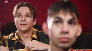 Hot Couple - Older Man Fucks barely legal Guy In The Ass And Gets A Facial
