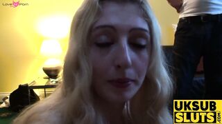 UK Sub Slut JessicasJensens Dominated By Daddy With Strong Hands