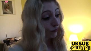 UK Sub Slut JessicasJensens Dominated By Daddy With Strong Hands
