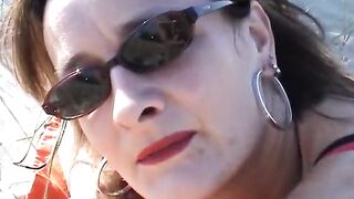 Dutch older anal beach boned