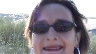 Dutch older anal beach boned