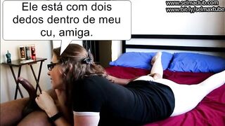 STORIES INSIDE ENGLISH and PORTUGUESE. CUCKOLD, ANAL