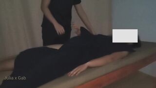 Grind Therapist Agreed for Extra Service Creampied