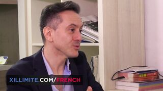 Anna Polina fucks at the office