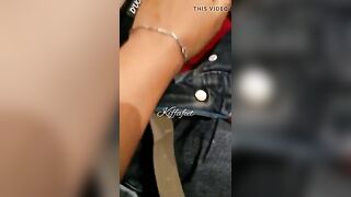 Kifa Footworship Turf Job Devils Pedicure into Red Nails