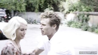 Totally sick squirter Milf fucks stepson and his new gf