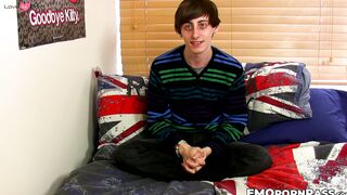 Emotional Roller Coaster Ride with Hot Emo Guy - Ethan Knight's Patient Masturbation