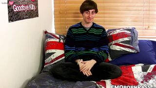 Emotional Roller Coaster Ride with Hot Emo Guy - Ethan Knight's Patient Masturbation