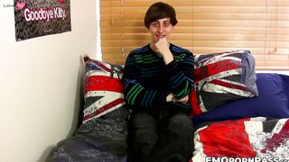 Emotional Roller Coaster Ride with Hot Emo Guy - Ethan Knight's Patient Masturbation