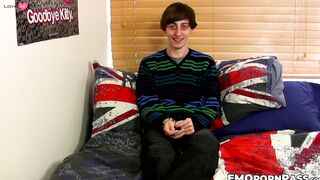 Emotional Roller Coaster Ride with Hot Emo Guy - Ethan Knight's Patient Masturbation