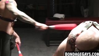 Raw Dominance - Underground Dungeons Spanking Session with Huge Dick
