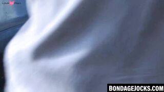 Outdoor Domination - Wild Hunk Dominates Jocks Ass In Nature