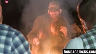 Outdoor Domination - Wild Hunk Dominates Jocks Ass In Nature