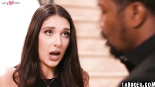 Aria Sloan Gets Her White Pussy Stretched by Huge BBC