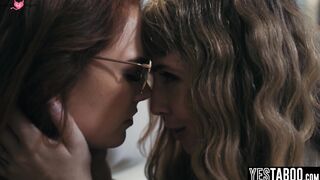 Busty Bi-Curious Milf Convincing Her Friend For A Threesome