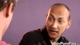Twink's Big Dick Fucks Daddy Hard - Raw Anal Sex