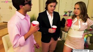 House Bunny Part I - Erotic Roleplay with Sexy Babe Fucked Hard by Hunk