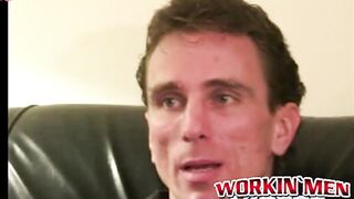 Amateur Guy Wanks Off While Watching Porn - Masturbating With A Twist