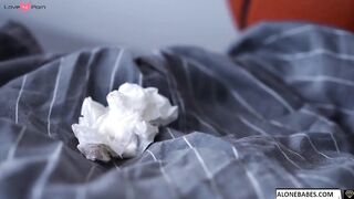 Birthday Girl's Puffy Pink Vagina - POV Blowjob & Creampie by Older Man