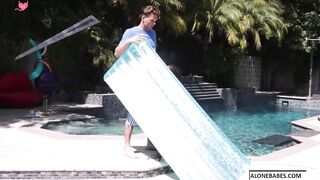 Step-Mom's Hot Memorial Day Blowjob Session with StepSon