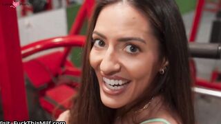FitBabe Coco BAE's Hot Sweaty Workout & Sexual Adventure with Huge Load of cum on Ass