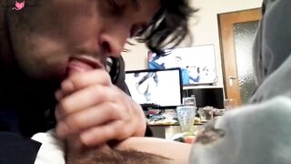 Twinks Sensual Nighttime Passion - Hot Guy Fucks His Partner In The Ass