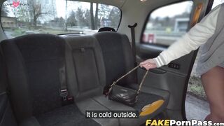French Slut Chloé Chevalier Rides A Stranger's Dick In Taxi For Cash