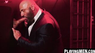 Glory Hole Fucked By Two Hot Men - LeosBumFuckers