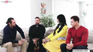 Corrupt Matriarchy - Blowjob & Facial Threesome with MILFs