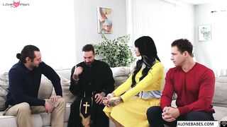 Corrupt Matriarchy - Blowjob & Facial Threesome with MILFs