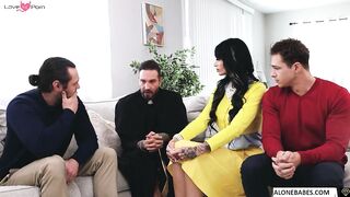 Corrupt Matriarchy - Blowjob & Facial Threesome with MILFs