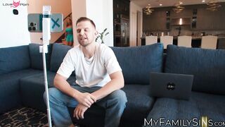 Hot Stud Can't Resist Naughty Haley Davis - Intense Seductive Blowjob & Riding