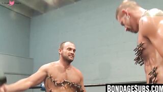 Tatted-Up Hunks Share Intense BDSM Bondage Experience