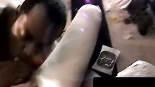 Tatted-Up Hunk Jerking Off With Veins Pumping - Solo Male Masturbation