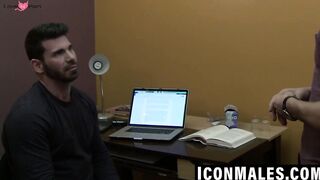 Dominant Mike Delaire Fucks Submissive Billy Rubens Hardcore Anal Sex
