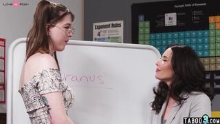 Autumn-Rain's Quirkiness Shines In A Steamy Lesbian Teacher/Student Threesome