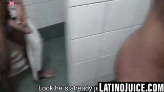 Rough Anal Play with Hot Latin Guy Gets His Ass Fucked Hard by Older Man
